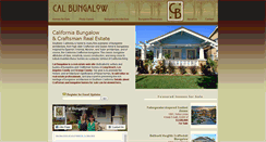 Desktop Screenshot of calbungalow.com